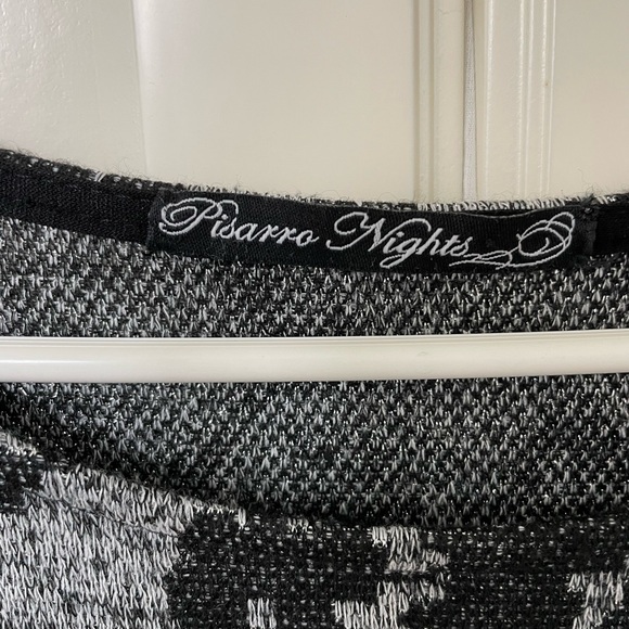 Floral Pattern Dress with Metallic Threads - Picture 2 of 4